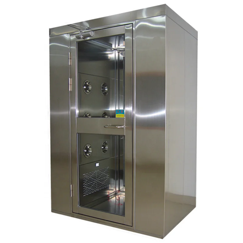 Air Clean Equipment Clean Room Air Shower Pass Though  Stainless Steel Air Shower Room for Dust Free Room