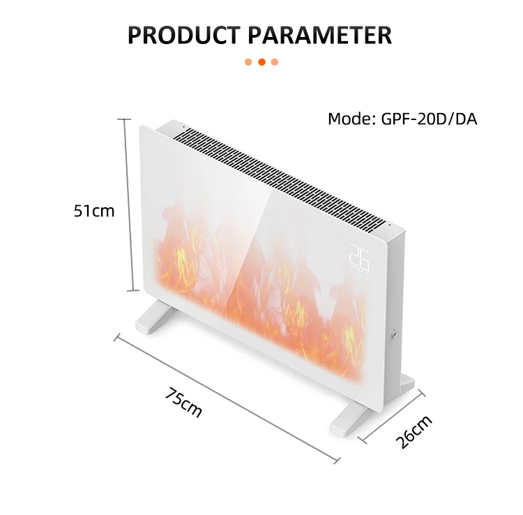 Glass modern realist flame effect cheap wall mounted Luxury electrical fireplace with heater electric fireplace wallmounted