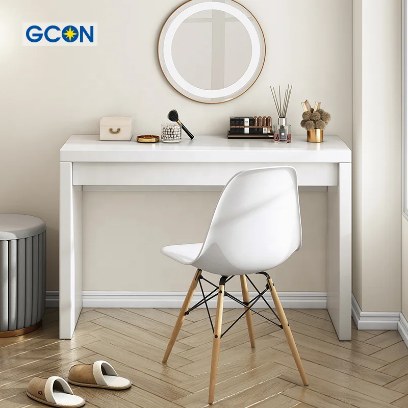 Mfun wonderful design reliable quality white princess dressing table classic italian dressing table with mirror and drawers