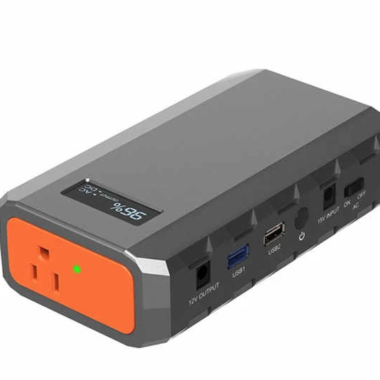powkey HP500s Portable Battery Pack Power Bank Laptops Charger with Ac Outlet Portable Battery Charger for Hp Laptop