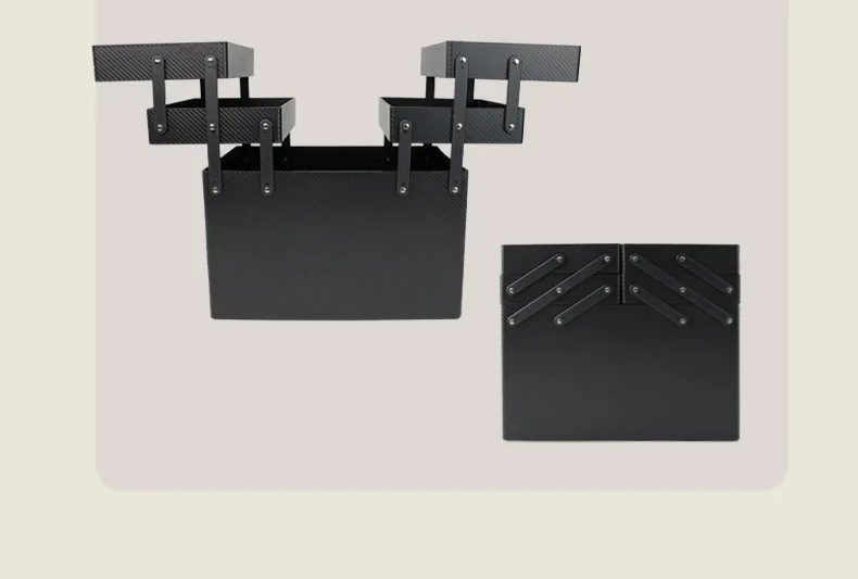 Wholesale Large Space Beauty Cosmetic Box PU Leather Fashionable And Durable Makeup Bag