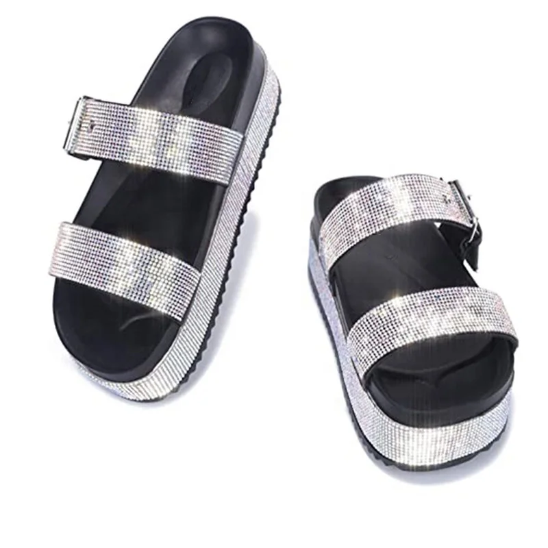 sandal for women party dress slipper cheap slipper sandal wedge heels fashion 2021 summer women slipper sandals