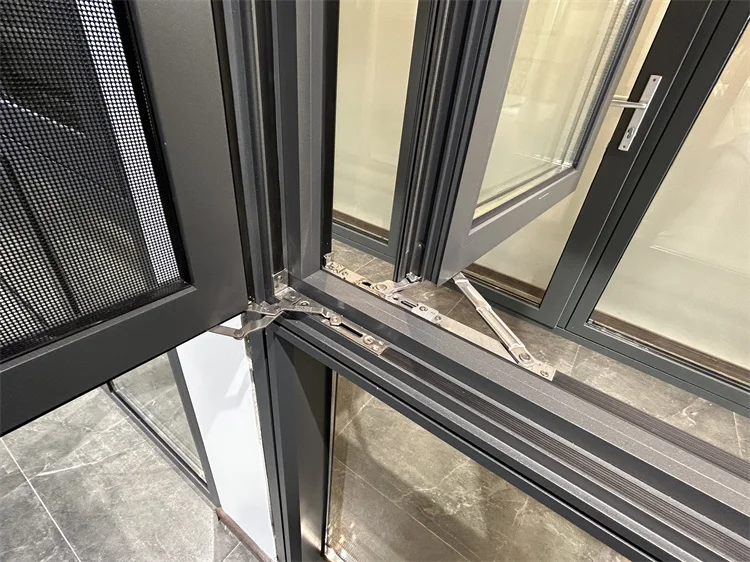 Doors Windows Latest Design Steel Opening Tilt and Turn Aluminium Casement Window Factory Cheap Price Right Pvc Swing Aluminum