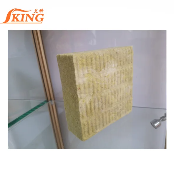 ISOKING non flammable insulation fire proof rock wool panel warehouse for power plant and boiler materiales de construction