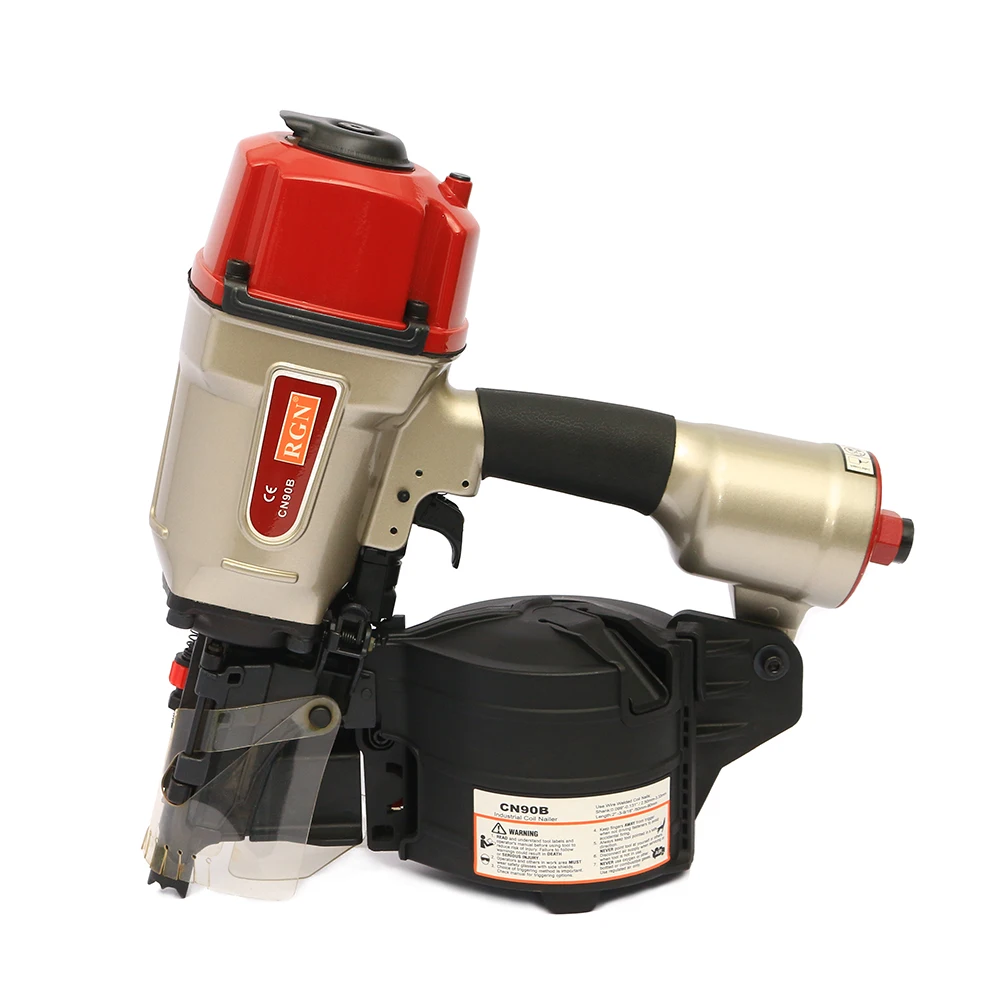 Light Weight Air Nail Gun 5-8.3Bar Coil Nailer for Floor and Wall Framing