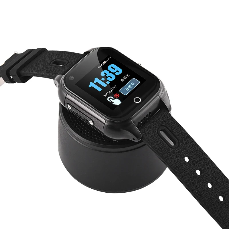 IP67 high waterproof heart rate fall detection sos alert GPS 4g elderly smart watch