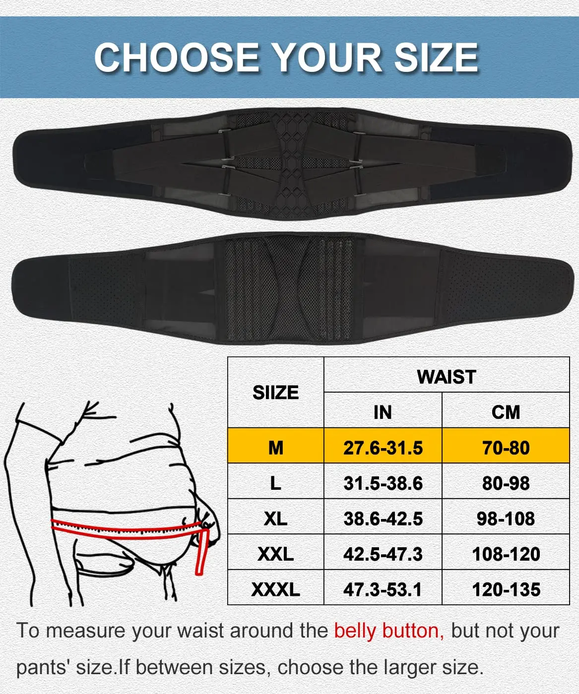Technology Pain Relief Support Back Brace Breathable Back Brace for Men Lower Back Pain Relief