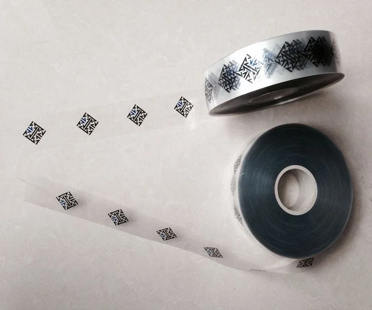 Hot melt printing 20mm opp tape strapping tape for vegetables cigarettes boxes paper pack