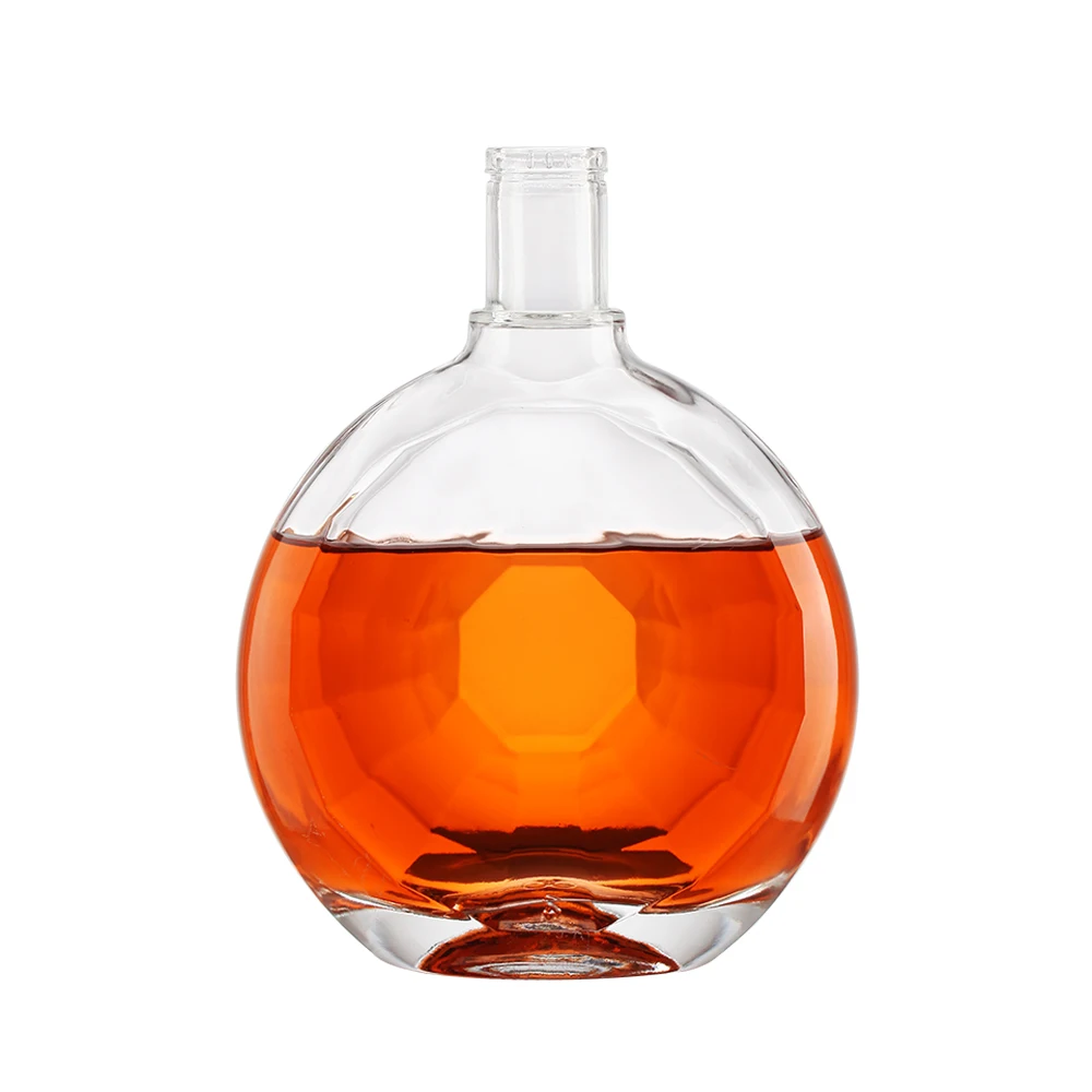Manufacturer 700ml Crystal Premium Fancy Glass XO Brandy Cognac Gin Rum Tequila Vodka Whisky Spirits Beverage Glass Bottle