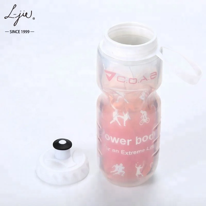 LDPE Plastic Logo Customized 650ml Bicycle Sport Water Bottle BPA free plastic sport water bottle