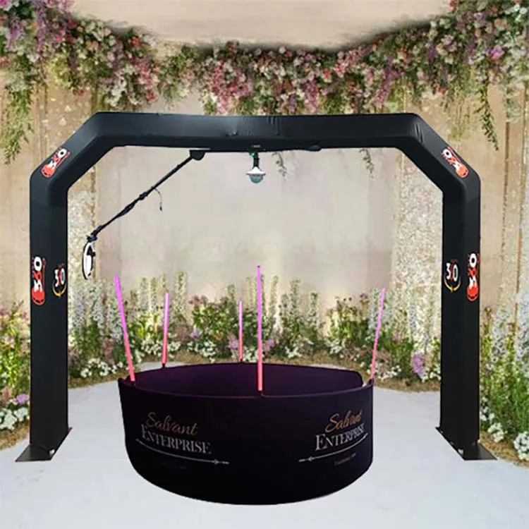 Wholesale Customized 6-People Overhead 360 Photo Booth Wedding Party Sky Top Spinner Cameras Smartphones Product Number Required