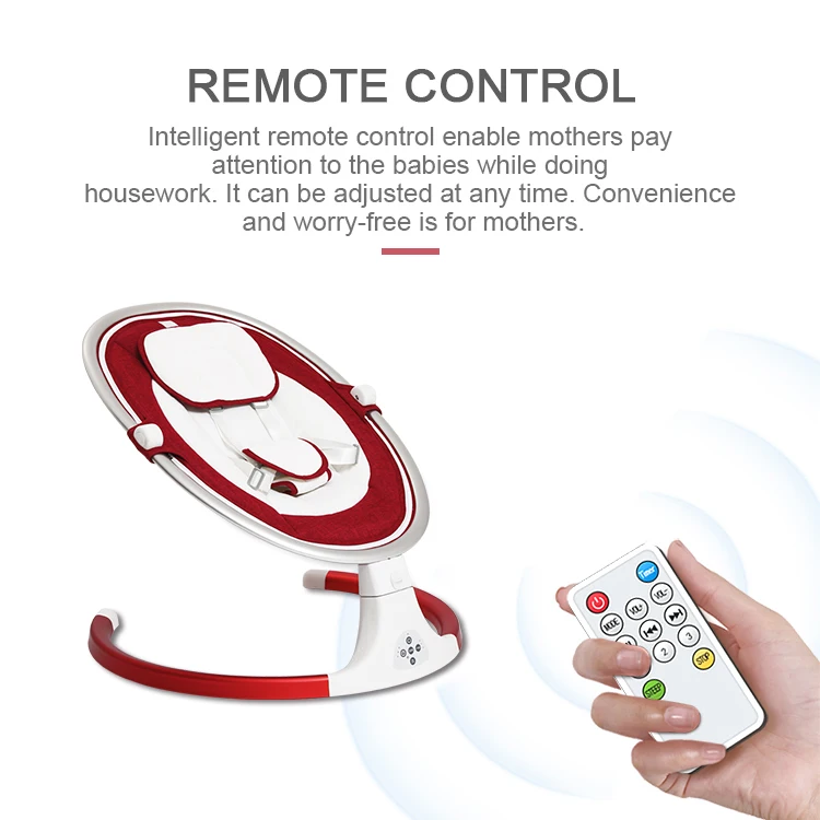 portable electronic vibrating bouncer baby rocker