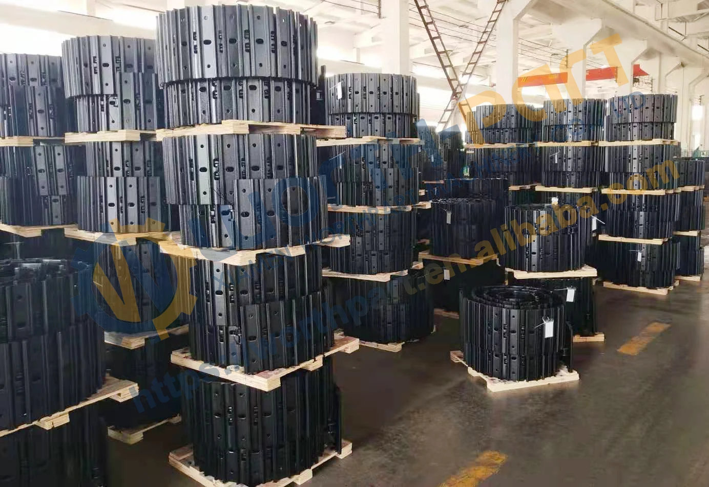 Volv-o Ec250Dl Ec130 Ec140 Ec210 Ec230 Ec240 Ec290 Ec300 Ec330 Excavator Track Group, Ec290 Ec360 Track Chain Link Assy