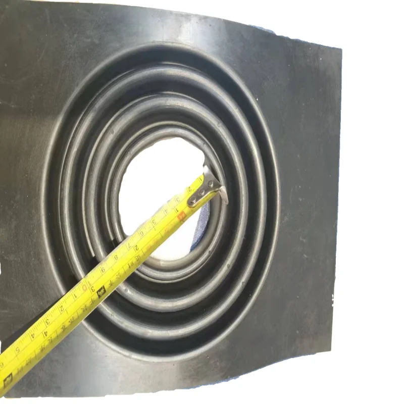 Waterproof rubber sleeve for glass edging machine