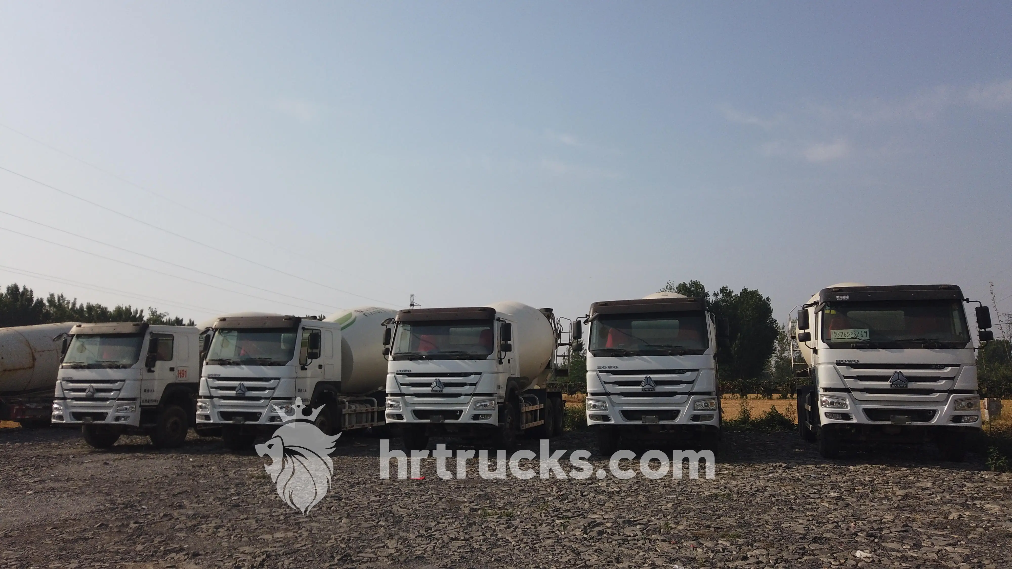 Used HOWO SINOTRUCK Concrete Mixer  6x4 Cement Dump Mixer Trucks Mix 371 380 400 HP For sale