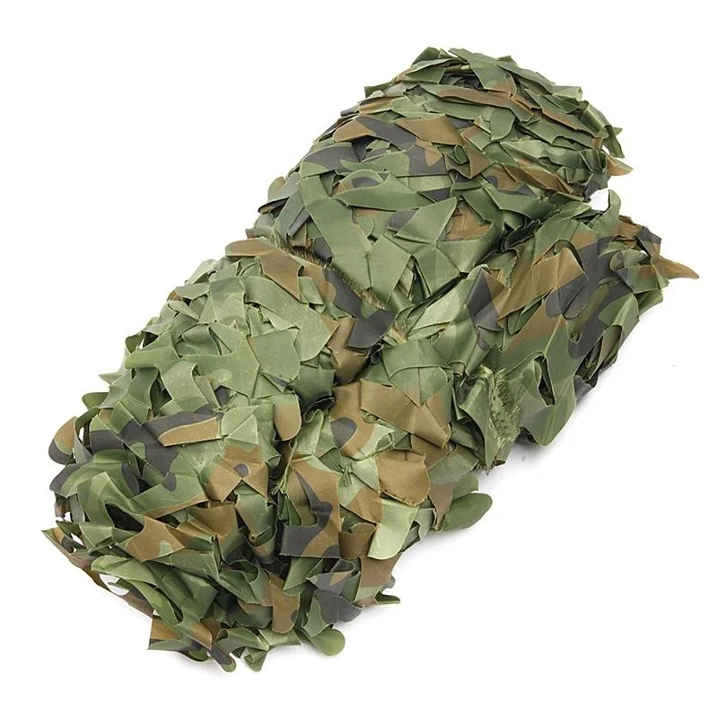 Camo Style Tactical Hunting Military Concealed Camouflage Nets Army Camo Netting Camping Leaves for Outdoor Hunting Shade