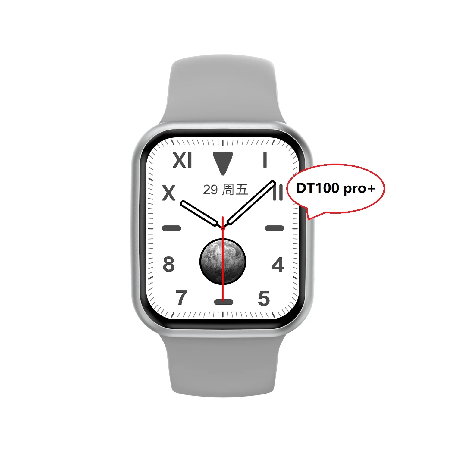 Smart Watch DT100 Pro+ BT Call IP68 Waterproof ECG Heart Rate Monitor Customize Watch Face Call DT100pro Plus Smart Watches