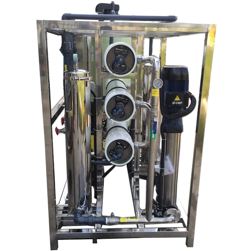 Brackish Water Reverse Osmosis Desalination Pure Water Processing Machine