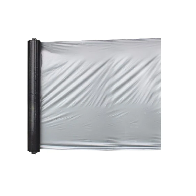 Low price sale of high quality herbicidal agricultural mulch film black silver reflective biodegradable mulch film