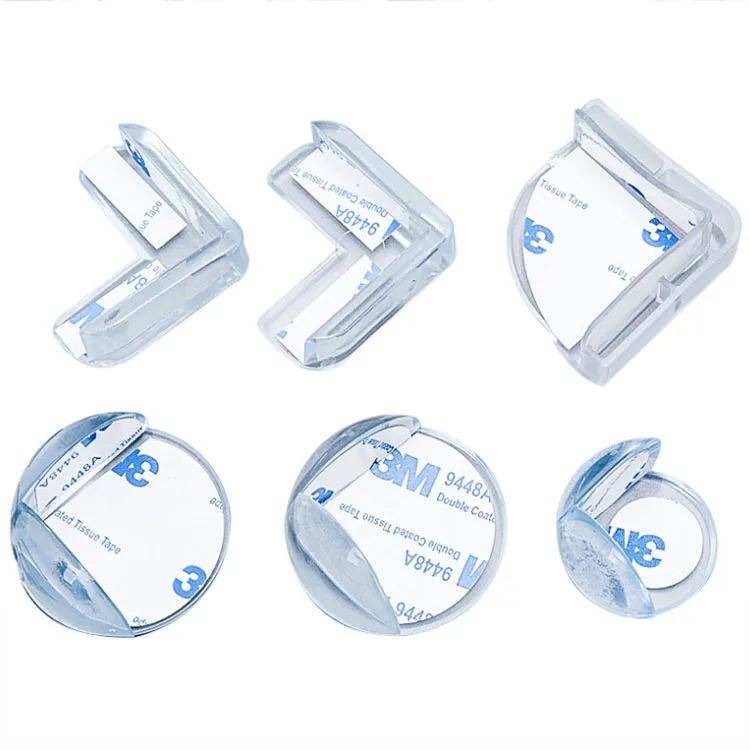 Детская безопасность для дома утолщенная Высокая Прозрачная силиконовая защита от столкновений угловой стол