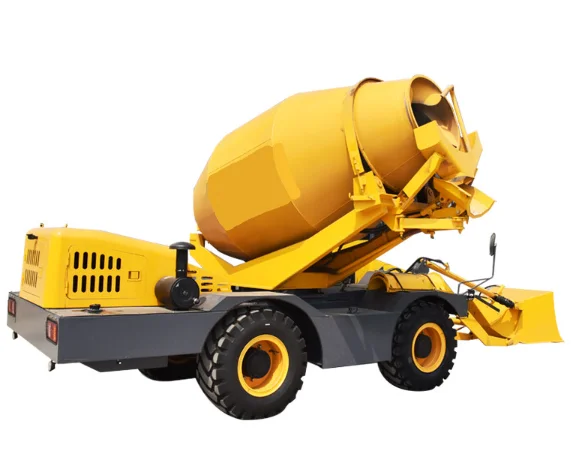 4m3 self loading concrete mixer truck for sale HY400