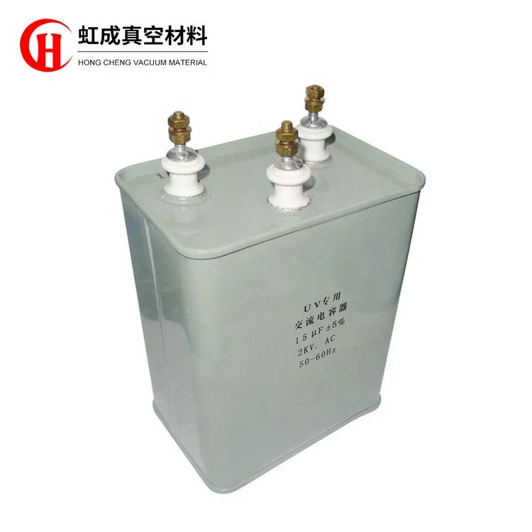 High Quality 3Heads 2kv 15uf UV Capacitor High Voltage Capacitor For UV Light