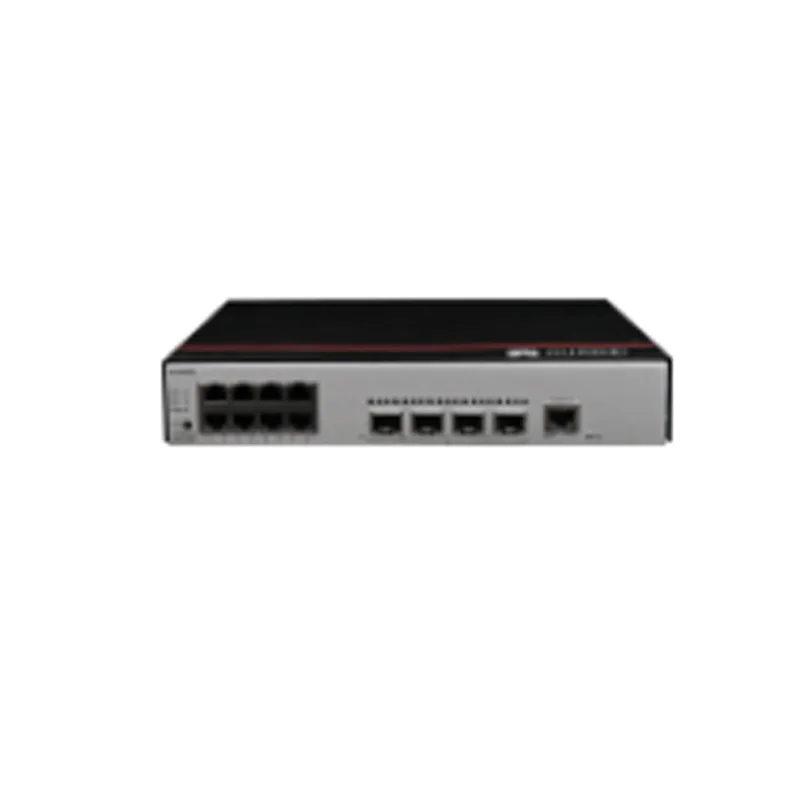 Гигабитный S5735S-L8T4S-A1 коммутатор с 12 портами, управление функциями POE VLAN/QoS, сертифицированный SFP волоконно-оптический порт SNMP, оптовая продажа