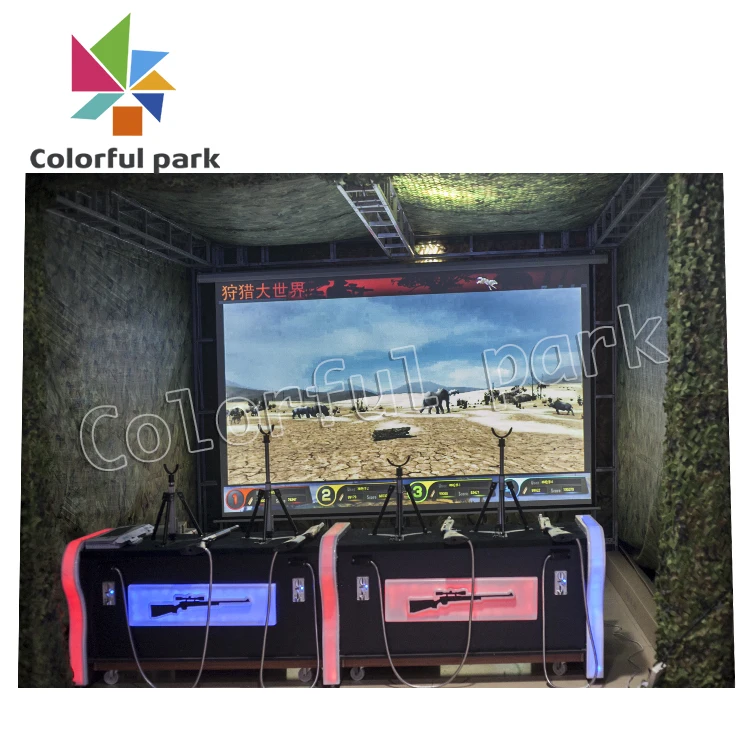 Colorful Park crazy hunter arcade 3d shooting arcade shooting shoot gun hunting
