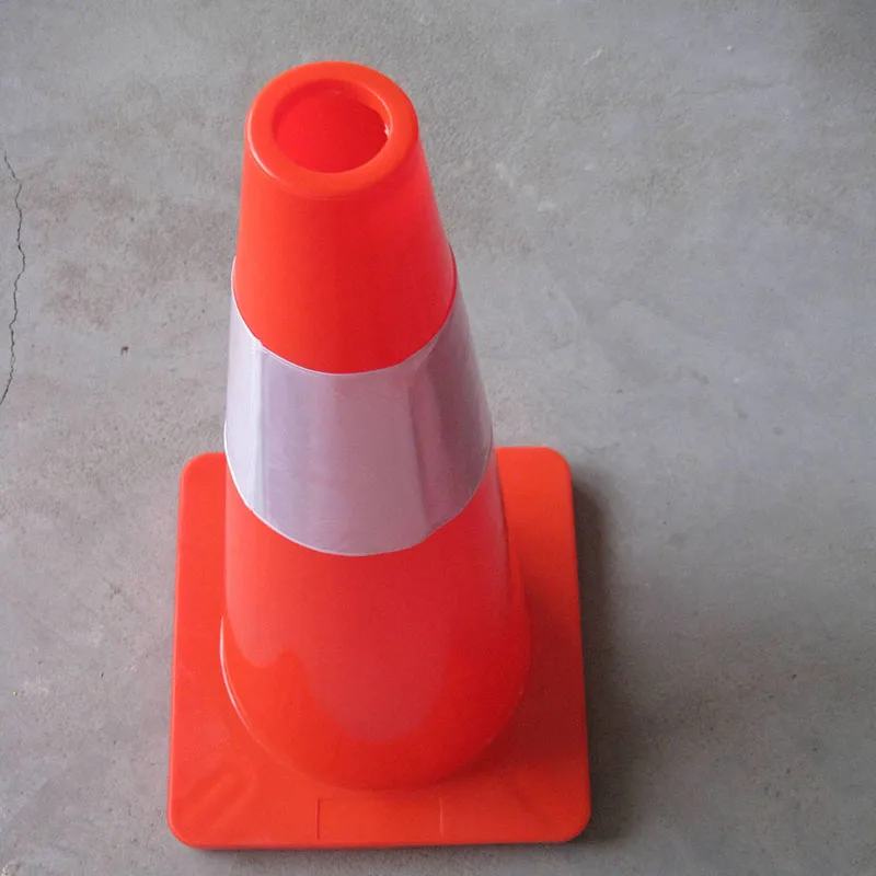 Branded Large Construction Tall Skinny Cylinder Road Divider Danger Orange Hazard Traffic Cones Polisi Barrier Pole