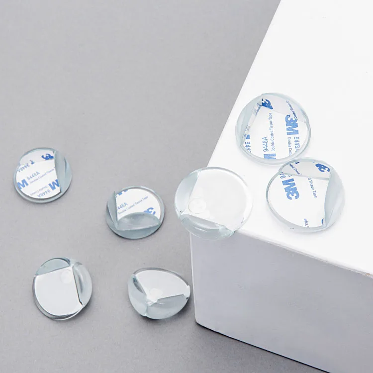 Детская безопасность для дома утолщенная Высокая Прозрачная силиконовая защита от столкновений угловой стол