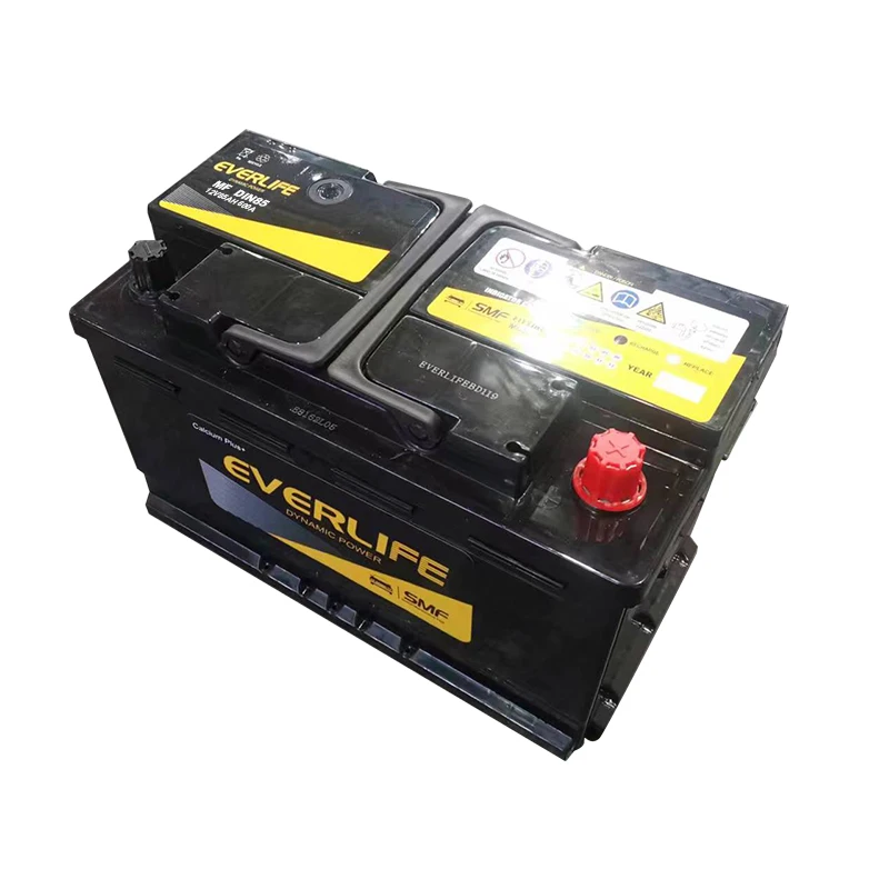 Maintenance-free DIN standard lead-acid battery DIN85 85ah  starter battery car battery