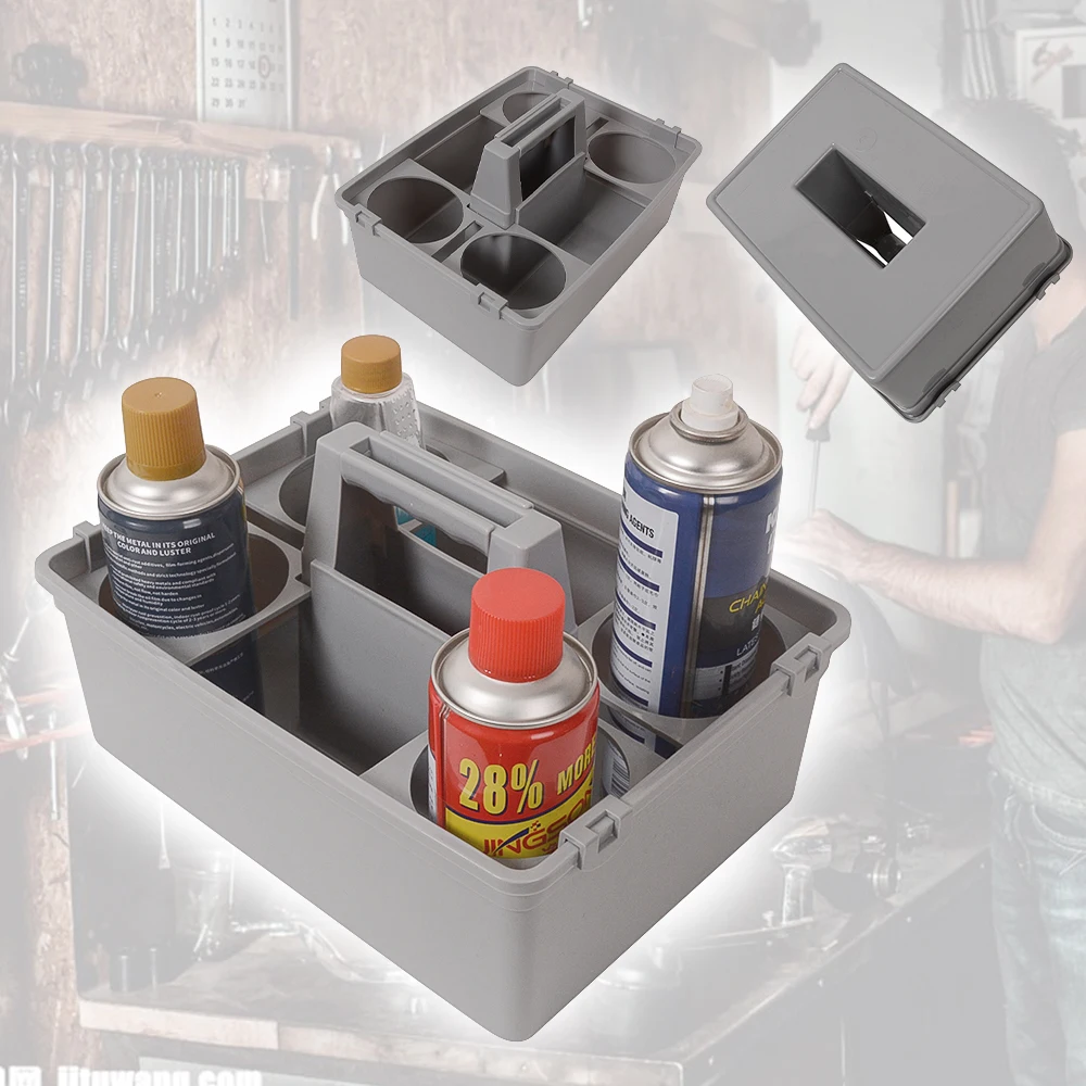 Car wash tool basket car care tool basket hand frame large portable cleaning basket