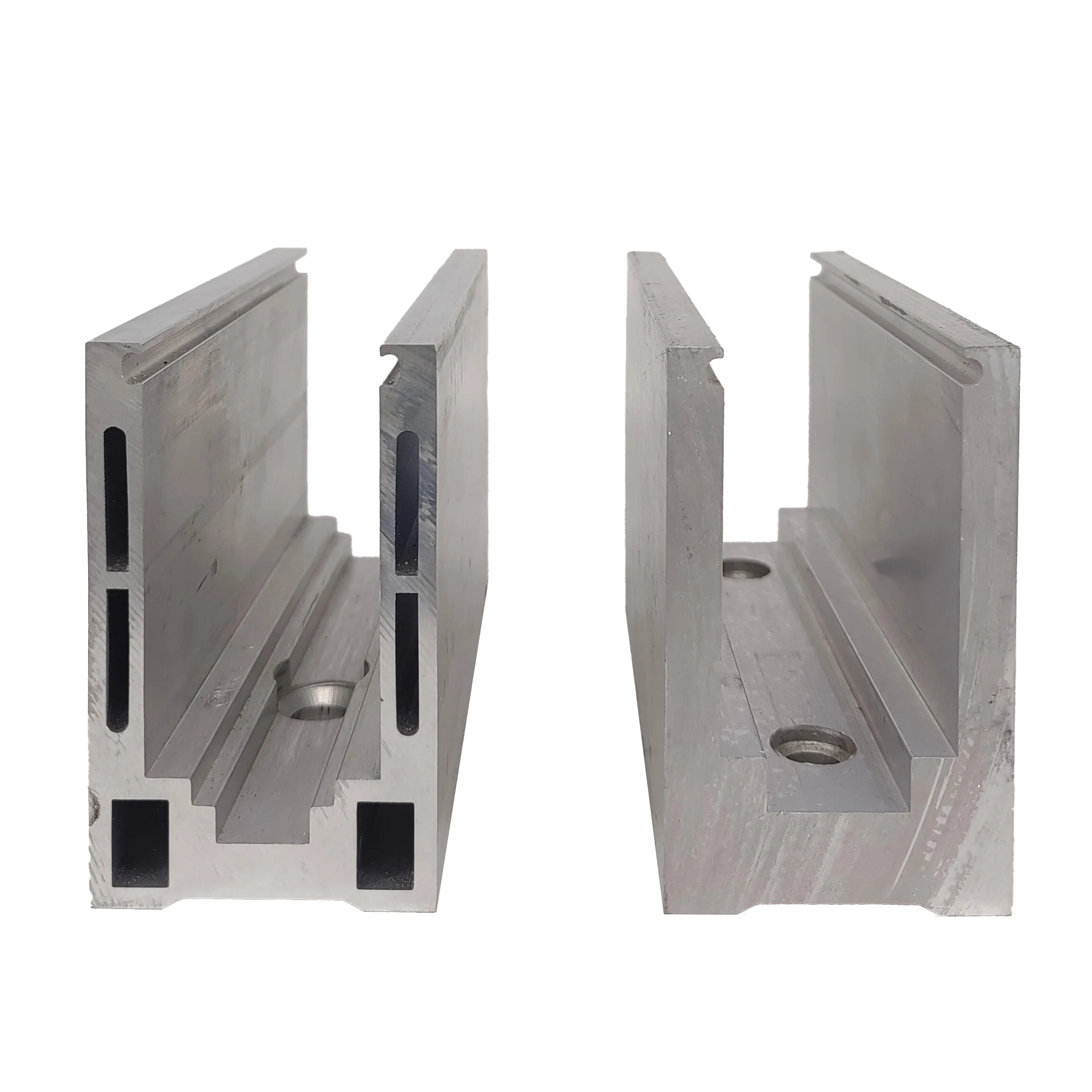 Z-RAILING Hot Sale Frameless Aluminum U Base Shoe/U Channel for Outdoor Glass Railing for Staircase Use