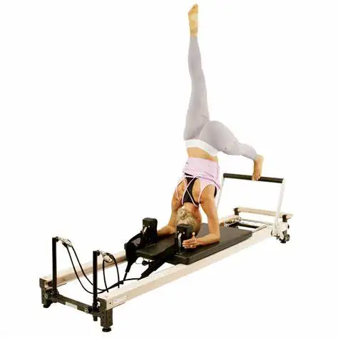 
Gym fitness Exercise equipment balance body yoga exercise wooden pilates reformer for yoga 