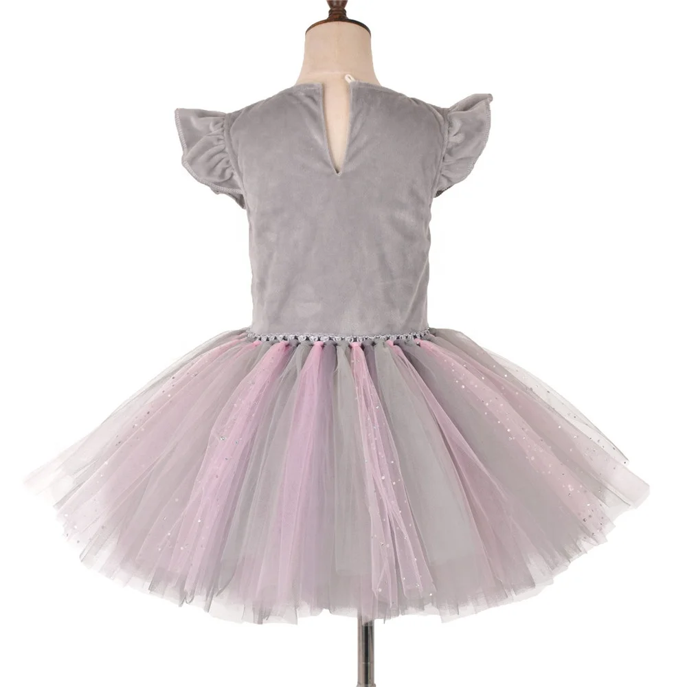 Stage Performance Girls Elephant Cosplay Tutu Dress With Accessories Halloween Party or Carnival Costumes For Kids