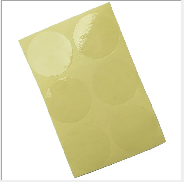 
custom vinyl hologram adhesive stickers blank clear paper sheet logo pvc transparent seal sticker for packaging boxes 