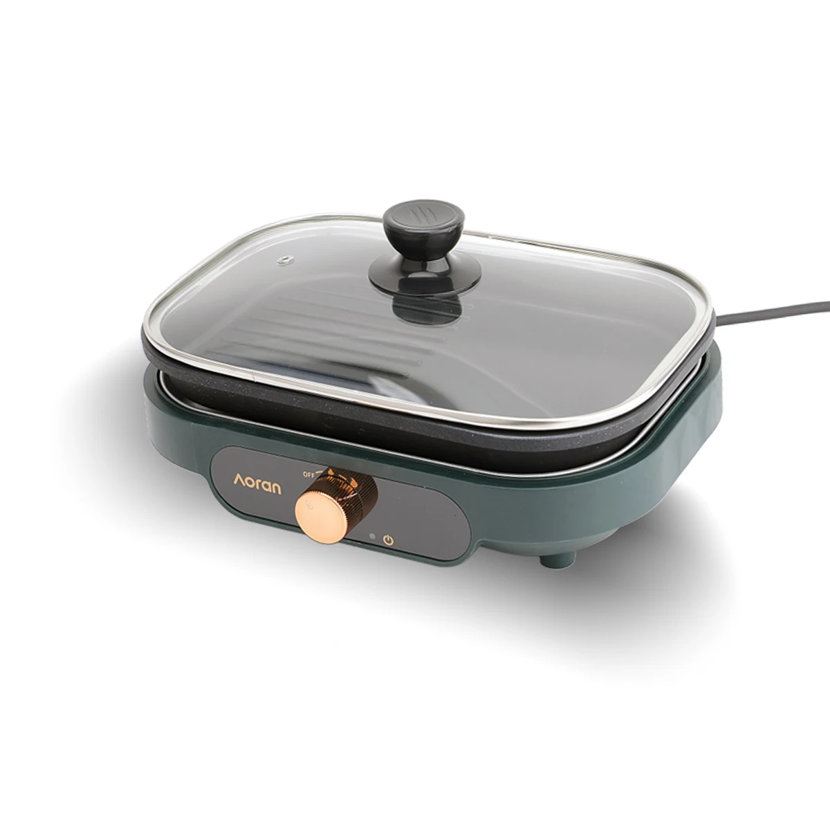 High Aluminum Customized Model Electric Grill 800w ,  Removable Plate Electric Grill Multifunction Crepe Maker