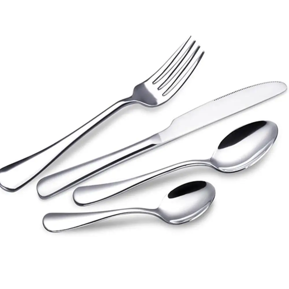 
Custom reusable luxury stainless steel flatware sets with gift box gold dinnerware sets manufacturer wholesale cutlery set 24pcs 