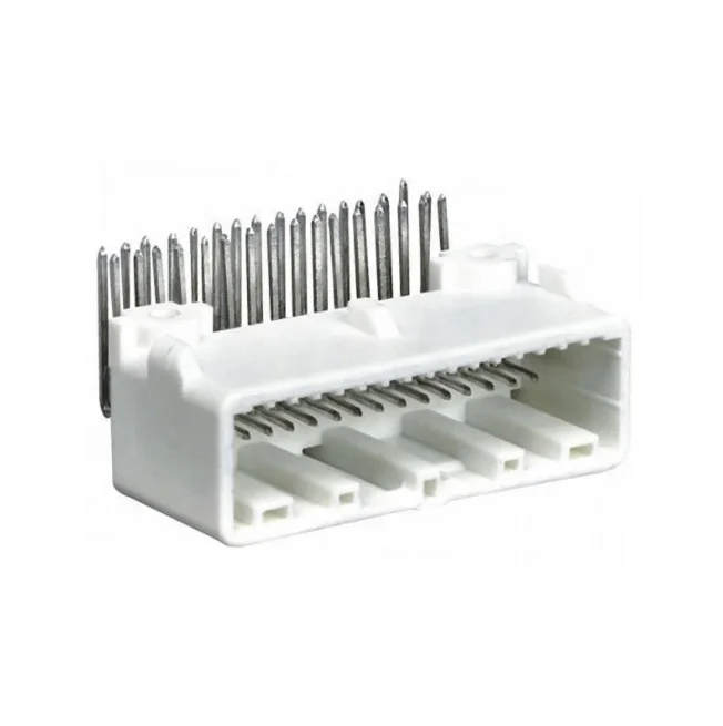 Automobile pin seat connector connectors male and female seat pin flame retardant terminal DJ7321s-0.7-10AW