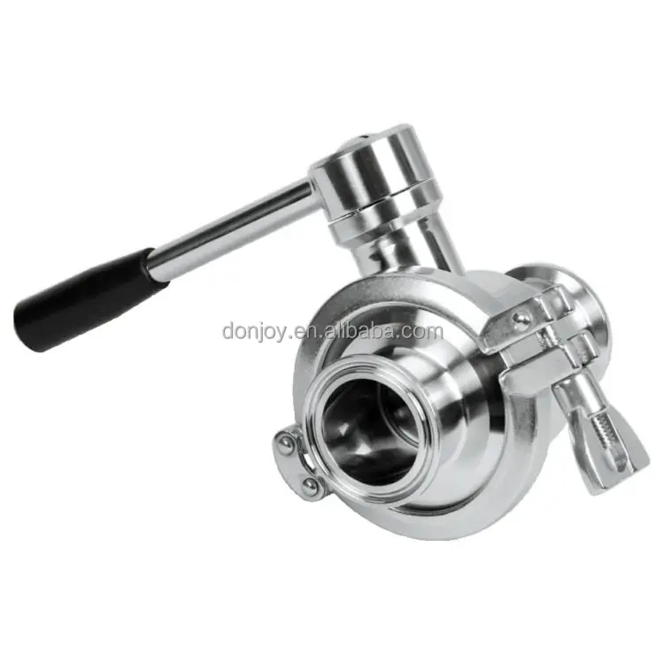 China 1/2 inch sanitary full bore stainless steel manual spherical ball valve manufacturers