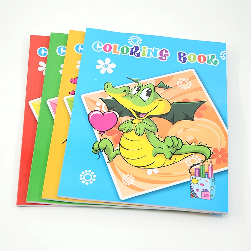Printing High Quality Soft Hardcover Binding Drawing For Kid Baby Memory Colouring Child Board Book