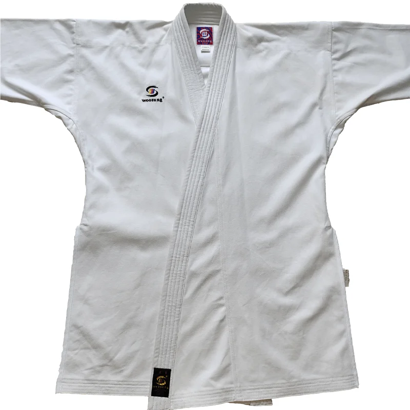 Sample free shipping Woosung OEM and ODM Flash sale OEM and ODM Flash sale comfortable karate gi karate suit for sale