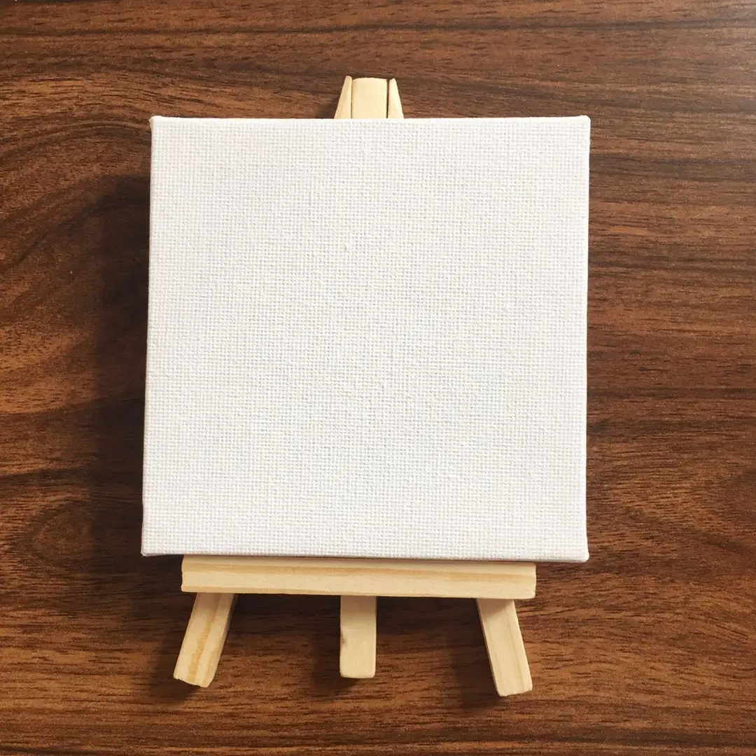 Высокое качество картина деревянная рамка Мини Хлопок Холст Картина рамка