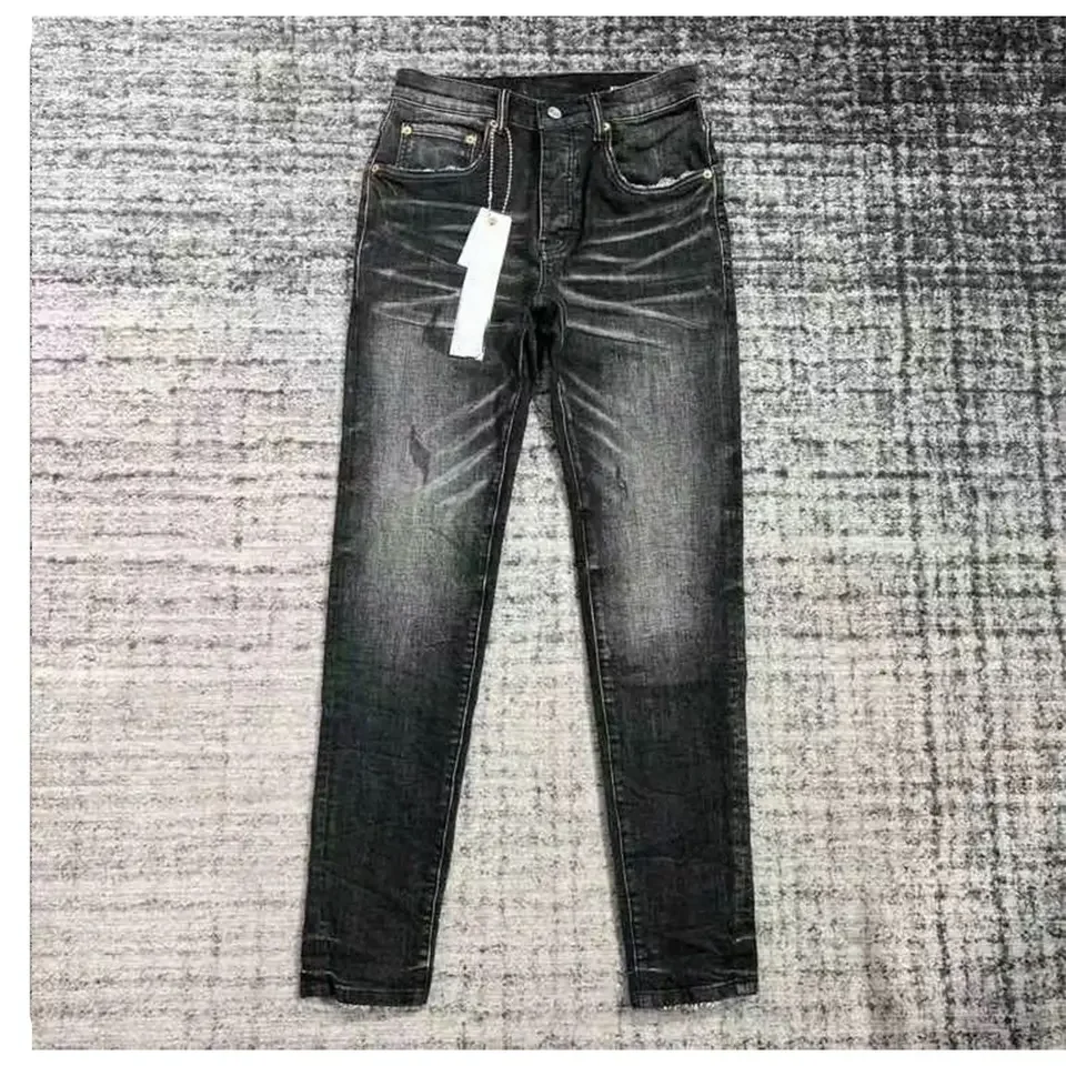 xxxxl brand Drop Shipping Mens Denim Pants Plus Size Casual Pattern Ripped Skinny stacked camo stacked jeans