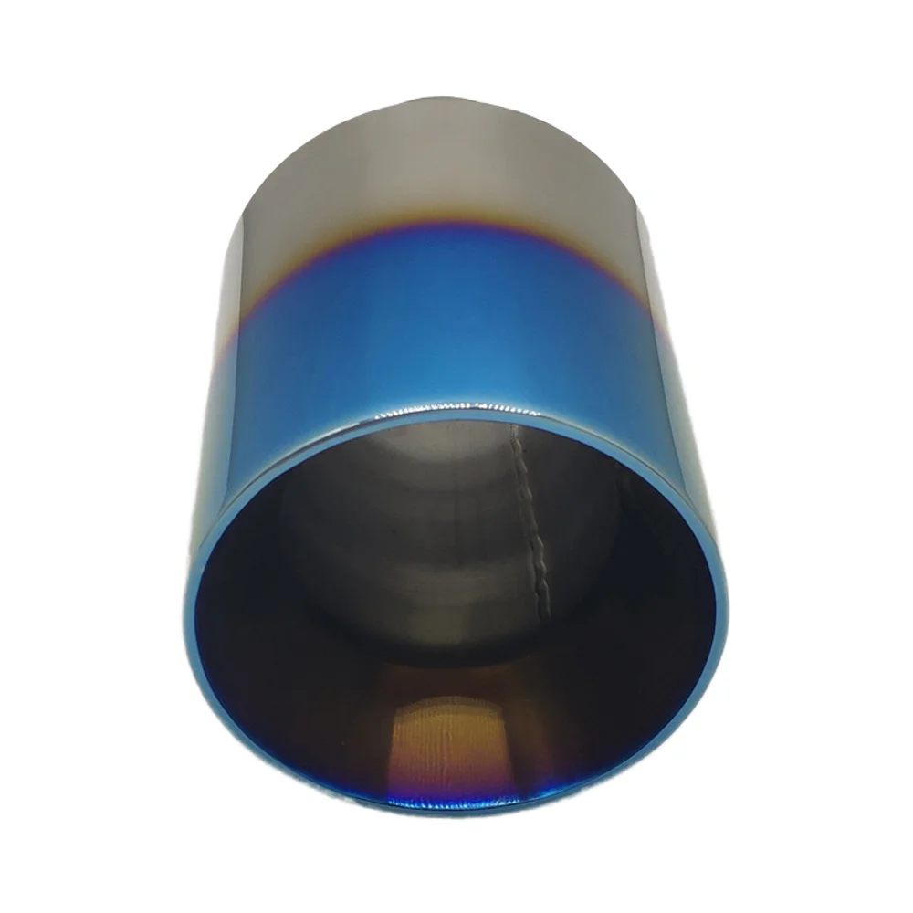 Double layer Straight cutting welded edge exhaust pipe in hot selling