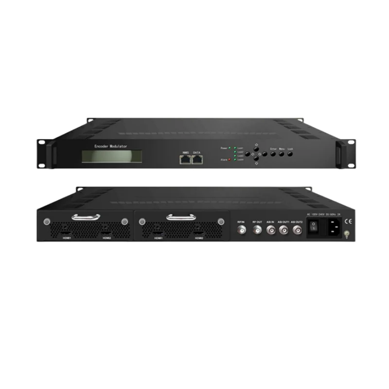 Low Delay 1080p Digital Encoder Modulator 4 HD MI or SDI Input DVB-C output H.264 Encoder Modulator