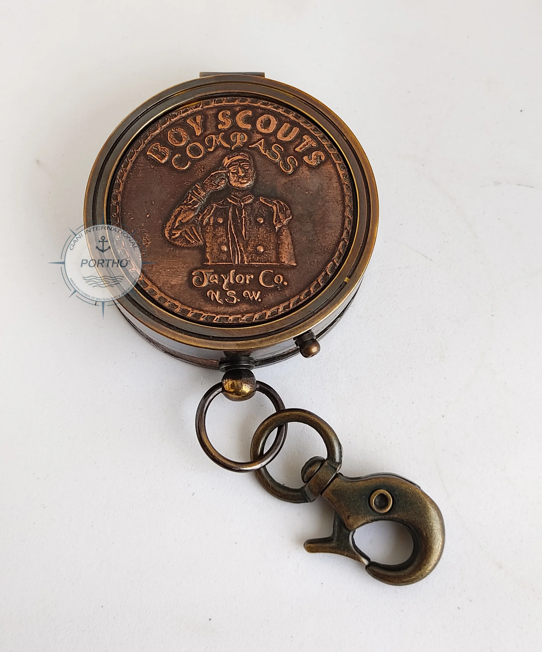  Antique Compass Marine BOY SCOUTS Maritime Camping Hiking Collectible