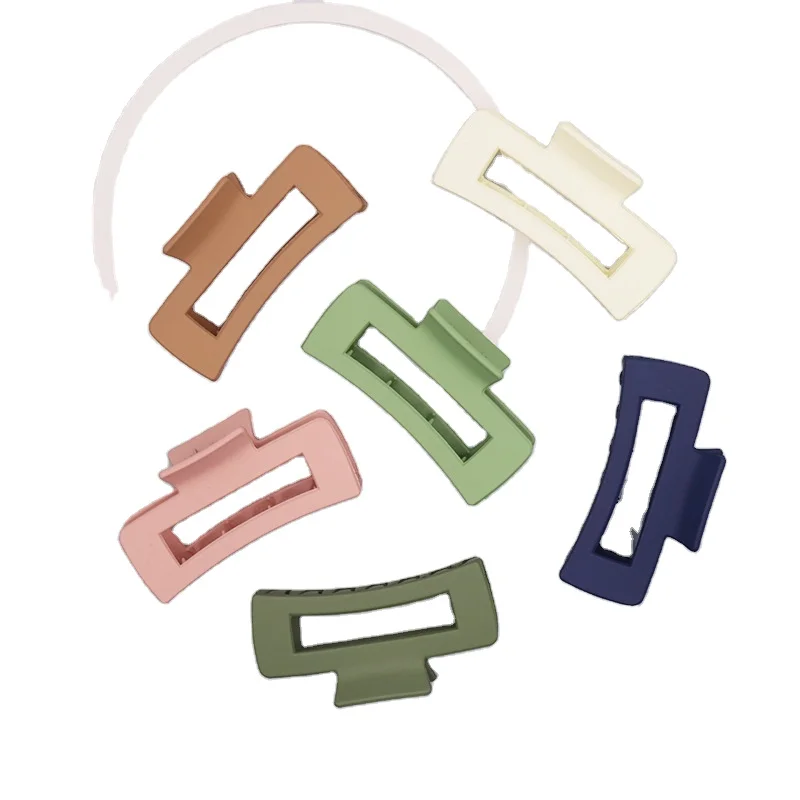 
Big Jaw Hair Clip River Spring Assembly Machine Acrylic Aatte Hair Claw Clip Shark Hair Jaw Clip 