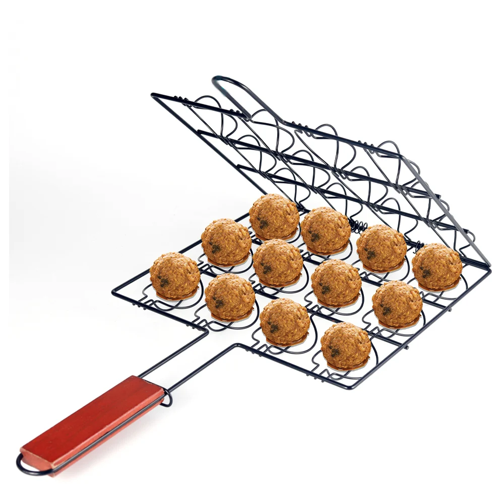 Non-stick barbecue grill wire mesh net for roasting meat Bbq Grill Basket