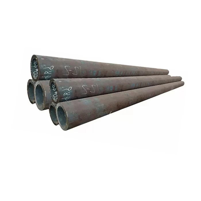 Труба из углеродистой стали стандартный api 5l класса x46 сварная труба с прямым швом стальная Высокочастотная